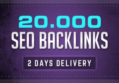 I will build 20000 GSA Ser backlinks for Google ranking
