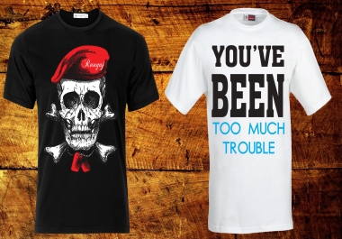 I will Design for you any T-shirt design just in 2 hours