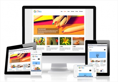 Will build and design a responsive website for your company or establishment
