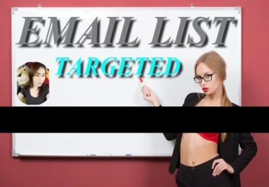 Provide 10,000 Email List Targeted Keyword Etc