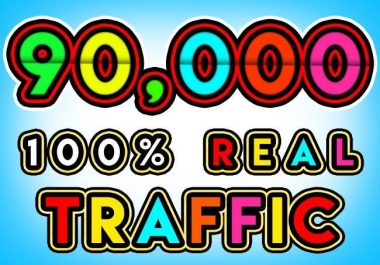 Drive 100,000 high quality web traffic