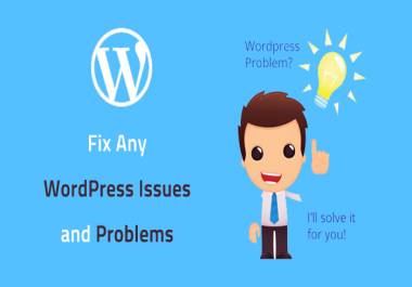 Fix Your WordPress Issues or WordPress Errors