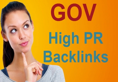 Give you 30 High PR edu and gov backlink