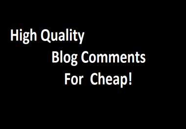 10 Comments for Articles or Blogs