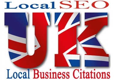 I Will Do 40 Live UK Local Business Citations For Your Local Business Listings.