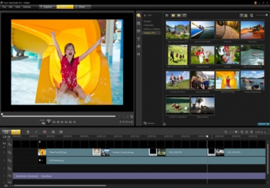 Professional video editing