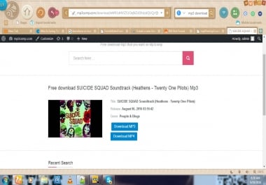 MP4FREEMP3 MP4 AND PHP SCRIPT