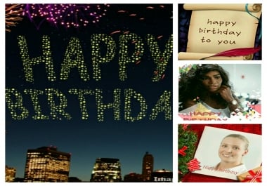 Wish someone a happy birthday