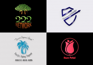 Unique Professional Logo Design for Businesses and Brands