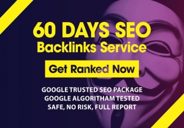 do 60 days SEO Service for Your website