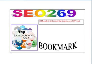 Do 5 Manually Social Bookmarking & improve your SERP result.