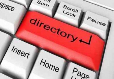 give you manually 40 niche directories submission for your website