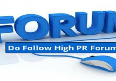 i'll Give you Top 30 high PA. DA. Forum posting