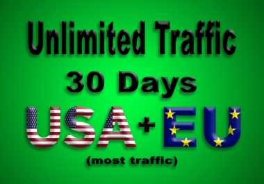 get UNLIMITED Real web traffic