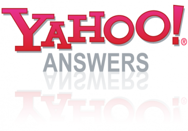 Promote your WEBSITE with 10 YAHOO ANSWERS FROM High level ACCOUNT & will CONFIRM 1 BEST ANSWER