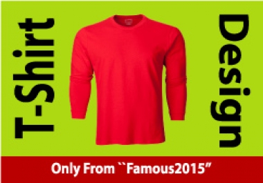 Get Awesome T-Shirt design With unlimited revision