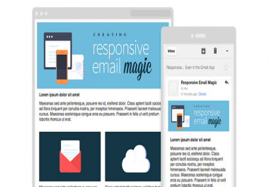design responsive Email template