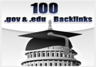 100 HQ. Gov &amp. EDU Backlinks - Soar your rank