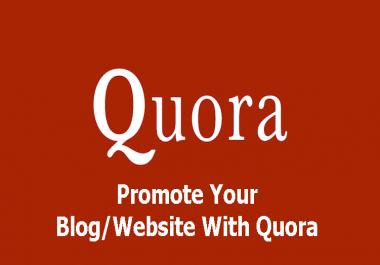 Promote Your Website on QUORA with Contextual Link