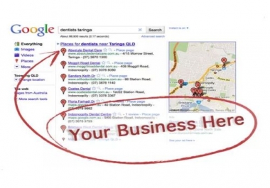 Manually create 300 Point Google Map Listing SEO .Boost Google Place Ranking .