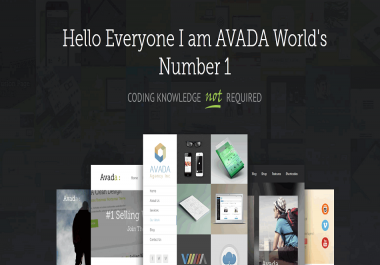 install and Customize AVADA theme just like your demo