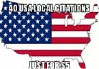 List your business in Top 40 Local citation sites