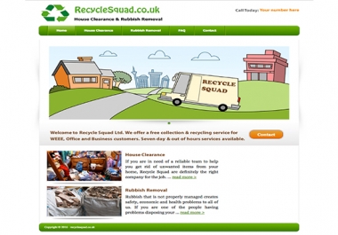 create you a 5 page wordpess website