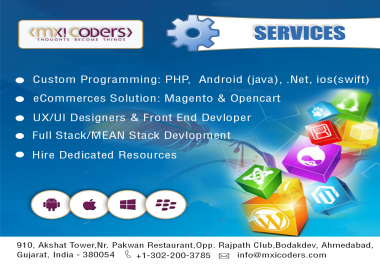 Web Designing and Website Development Company India MXICoders. com