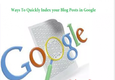 get indexed your website in Goolge within 24 hours