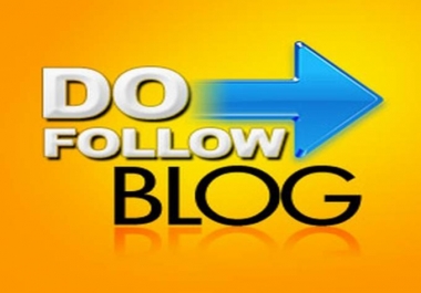 50 manual DoFollow blog comments