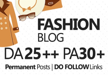Write and do Guest Post in Fashion blog