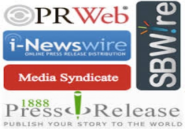 write a press release and for extras we do press release distribution