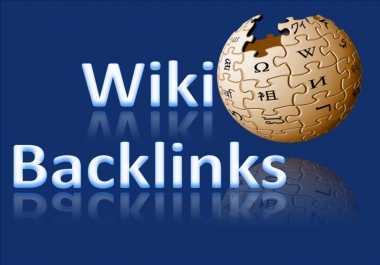 Provide you 500+ wiki contextual backlinks