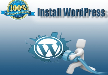 Install WordPress on your server with theme and plugin in 24 hours
