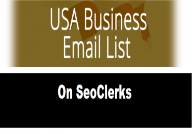 UNITED STATES USA BUSINESS EMAIL MARKETING LISTS