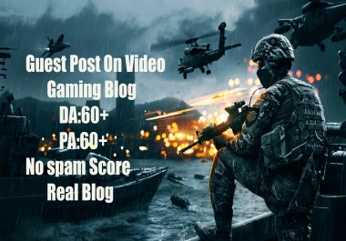 Guest Post on HQ Video Gaming Blog of DA 30