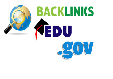 Build 20+ US Based EDU.GOV Authority Backlinks