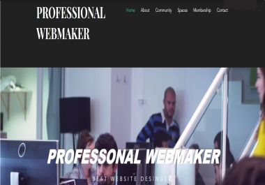 professional website maker in High quality