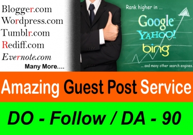 Publish Top 10 High Authority Guest Post