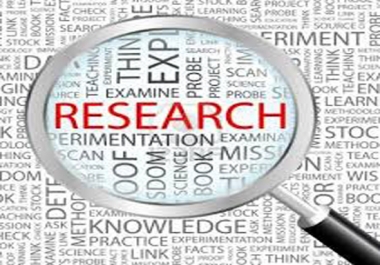 Do all kind of web Research,  data scraping, data Mining and data Entry