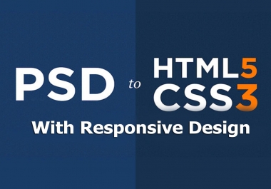 Convert PSD to HTML With Responsive Design