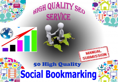 I Will Create Manually 30 High PR Social Bookmarking,  Backlinks To Website Improving