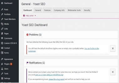 WordPress Yoast Seo Plugin Setup & Optimization