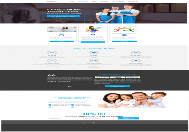 professional Website Design Clean Simple Modern