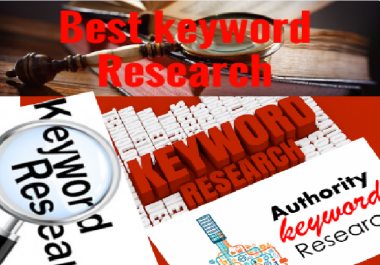 i do keyword Research and competitor analysis