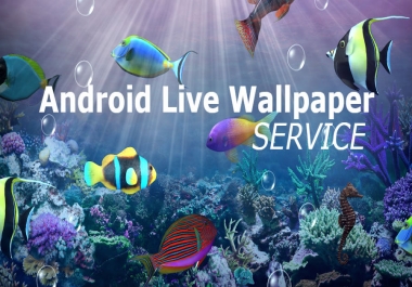 I will make an Android live wallpaper app included admob