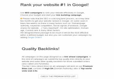 Google Search rank Booster Increase ranking Monthly SEO