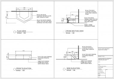 2D and 3D Furniture Design Drawing Services