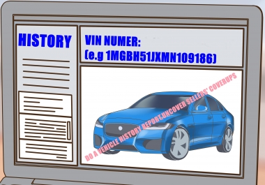 Vin report/check for your various U.S.A cars and Non U.S.A cars alike in 24hrs