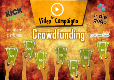create a professional CROWDFUNDING fundraiser intro video